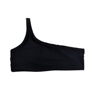 Zaful Swim Bakini Top Black Size Small